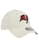 Men's New Era Cream Tampa Bay Buccaneers Classic 39THIRTY Flex Hat