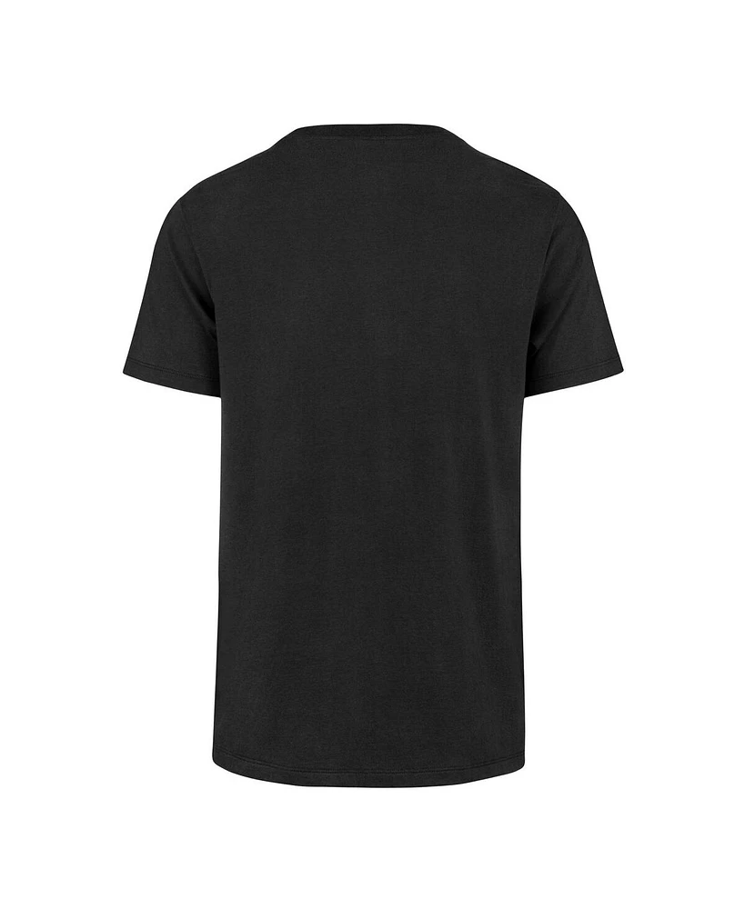 Men's '47 Brand Black Distressed San Francisco 49ers Faithful to the Bay Regional Franklin T-shirt