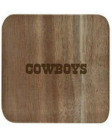 The Memory Company Dallas Cowboys 6-Pack Acacia Wood Coaster Set