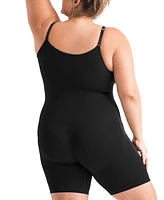 Shapermint Essentials Women's Scoop Neck Mid-Thigh Bodysuit 95002