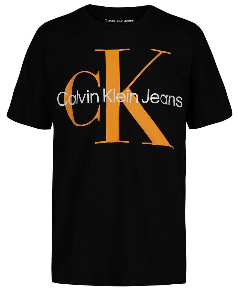 Calvin Klein Big Boys Monologo Short Sleeve T-shirt