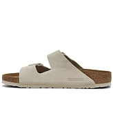Birkenstock Women's Arizona Soft Footbed Suede Leather Sandals from Finish Line