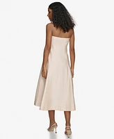 Calvin Klein Women's Button-Front Sleeveless Midi Dress