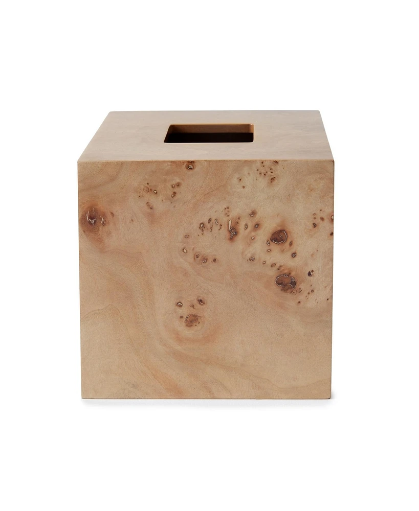 Cassadecor Petra Burl Wood Tissue Cover