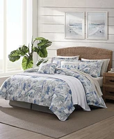 Tommy Bahama Home Raw Coast Cotton Queen 3-Pc. Duvet Cover Set