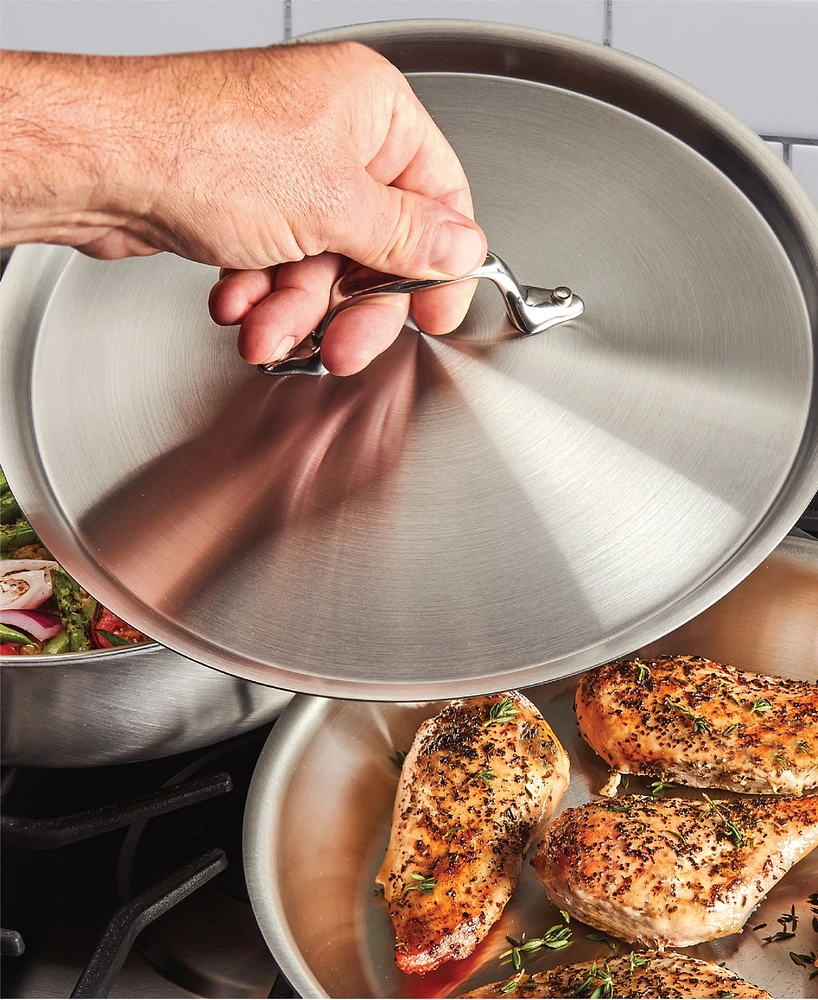 All-Clad Stainless Steel 6 Qt. Covered Ultimate Deep Saute Pan