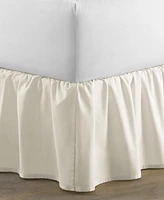 Laura Ashley Solid Ruffled Cotton Bedskirt