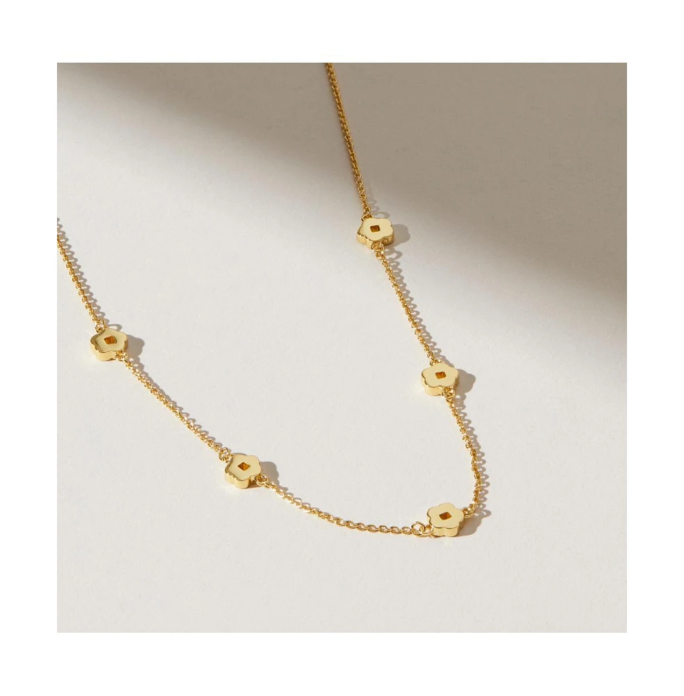 Ana Luisa Flower Station Necklace - Rowena Necklace