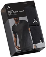 Jordan Men's 2-Pack Flight Base Stretch Cotton Crewneck T-Shirts