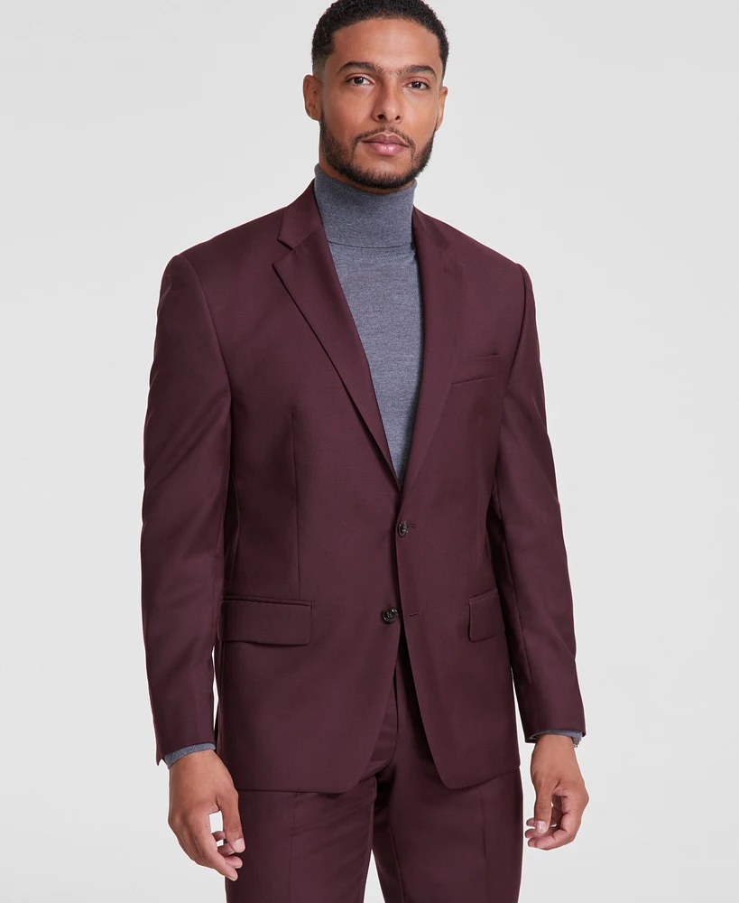 Michael Kors Men Classic-Fit Wool-Blend Suit Separate Jacket