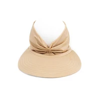 Haute Edition Women's Ruched Stretchy Headband Sun Visor Hat