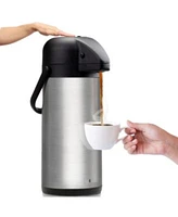 Vondior Thermal Coffee Carafe Dispenser Insulated Hot Cold Stainless Steel