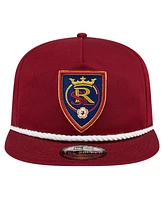 Men's New Era Red Real Salt Lake The Golfer Kickoff Collection Adjustable Hat