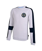 Men's Stadium Essentials White Philadelphia Union Half Time Pullover Sweatshirt