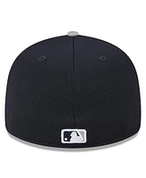 Men's New Era Navy York Yankees 2024 Batting Practice Low Profile 59FIFTY Fitted Hat