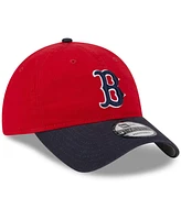 Youth Boys and Girls New Era Red Boston Red Sox 2024 Batting Practice 9TWENTY Adjustable Hat