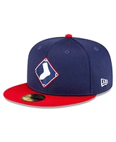 Men's New Era Navy Chicago White Sox 2024 Batting Practice 59FIFTY Fitted Hat