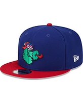 Men's New Era Navy Philadelphia Phillies 2024 Batting Practice 9FIFTY Snapback Hat