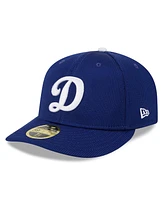 Men's New Era Royal Los Angeles Dodgers 2024 Batting Practice Low Profile 59FIFTY Fitted Hat