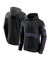 Men's Fanatics Black Sacramento Kings Home Court Pullover Hoodie