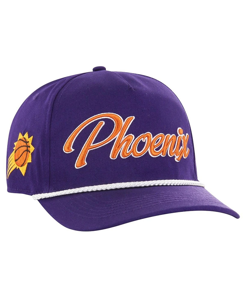 Men's '47 Brand Purple Phoenix Suns Overhand Logo Hitch Adjustable Hat