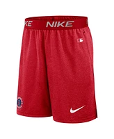 Men's Nike Red Los Angeles Angels City Connect Performance Practice Shorts