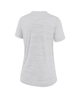 Women's Nike White Atlanta Braves City Connect Practice Velocity T-shirt
