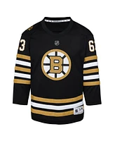 Big Boys Brad Marchand Black Boston Bruins 100th Anniversary Replica Player Jersey