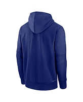 Men's Nike Royal Texas Rangers Authentic Collection Practice Performance Pullover Hoodie
