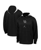 Men's Jordan Black Houston Cougars Basketball Spotlight Performance Pullover Hoodie