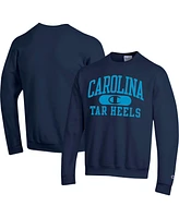 Men's Champion Navy North Carolina Tar Heels Arch Pill Sweatshirt