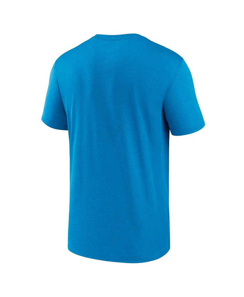 Men's Nike Blue Miami Marlins New Legend Logo T-shirt