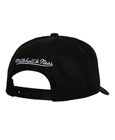 Men's Mitchell & Ness Black Boston Bruins Team Ground Pro Adjustable Hat