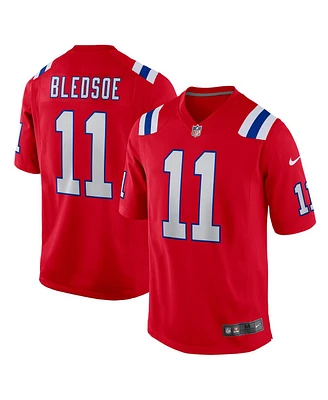 Nike Men's Drew Bledsoe New England Patriots Game Retired Player Jersey