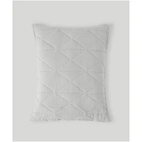 Pact Organic Cotton Diamond Sham 2-Pack - Standard