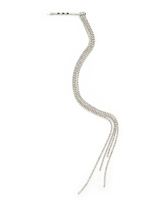 Kleinfeld Faux Stone Fringe Bobby Pin Hair Chain