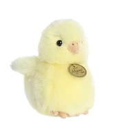 Aurora Small Ameraucana Chick Miyoni Tots Adorable Plush Toy Yellow 5.5"