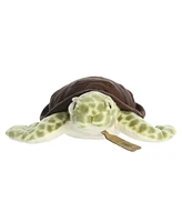 Aurora Large Eco Hugs Sea Turtle Eco Nation Eco-Friendly Plush Toy Green 12.5"