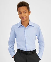 Michael Kors Big Boys Classic Fit Stretch Dress Shirt