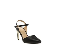 Sha Ankle Strap Slingback Stiletto Heel Sandals