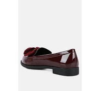 London Rag Bowberry Bow-Tie Patent Loafers