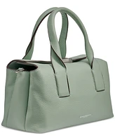 Donna Karan Amagansett Soft-Rolled Leather Satchel with Sculpted Magnet Closure