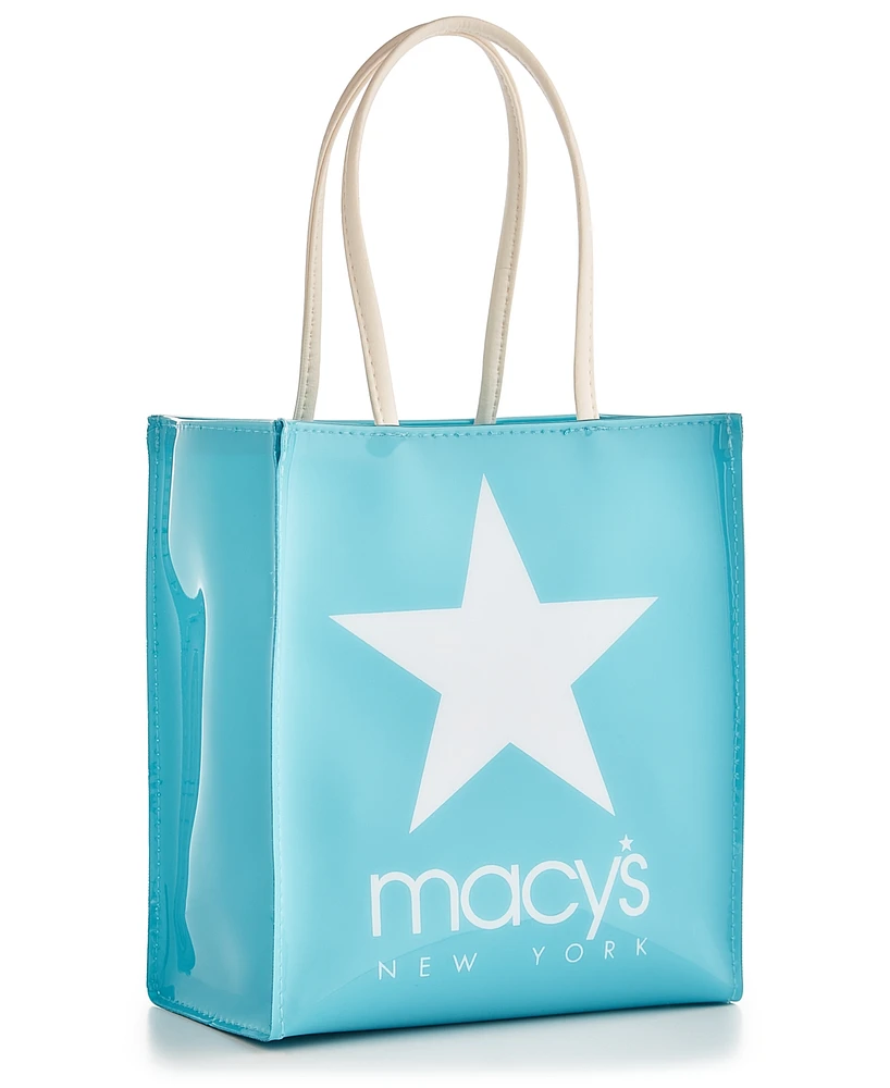 Dani Accessories Turqoise Macy's Star Lunch Tote, Created for Macy's