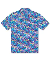 Chubbies Men's The Tropical Bunch Performance Polo 2.0