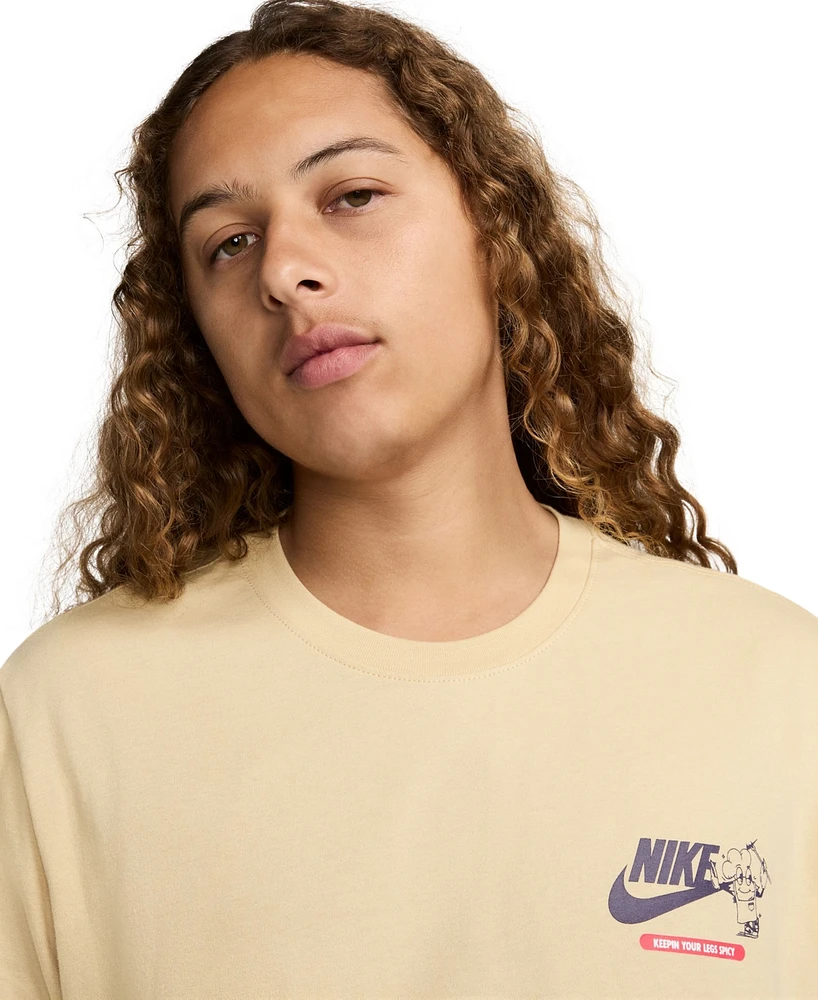 Nike Men's Short Sleeve Crewneck Logo Graphic T-Shirt