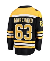 Men's Fanatics Brad Marchand Black Boston Bruins Home Breakaway Jersey