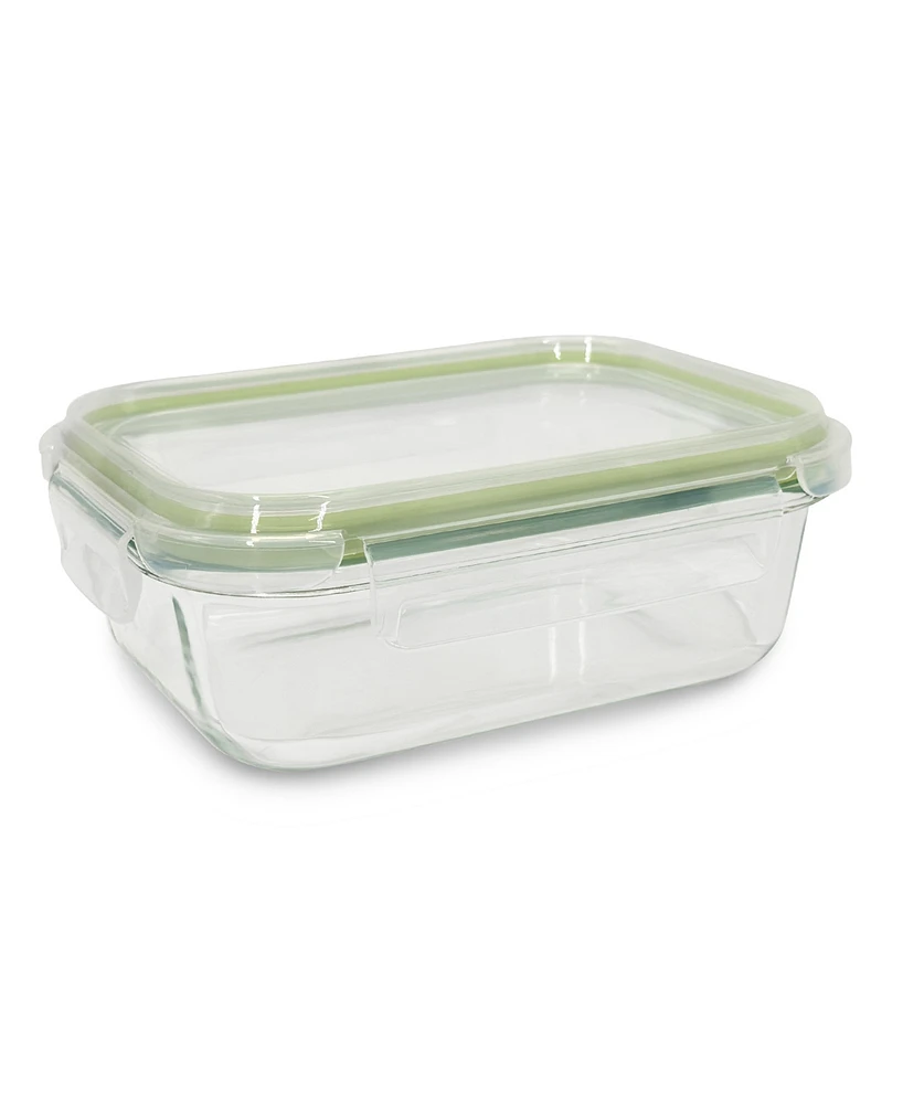 Sedona 6 Piece Rectangle Glass Storage Container Set