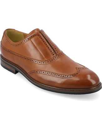Vance Co. Men's Nikola Tru Comfort Foam Slip-On Oxford Dress Shoes