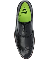 Vance Co. Men's Nikola Tru Comfort Foam Slip-On Oxford Dress Shoes