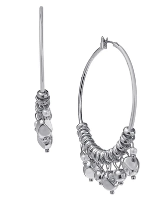 Style & Co Shaky Bead Hoop Earrings, Created for Macy's